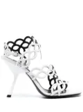 Sergio Rossi Sr Mermaid 100mm sandals - White