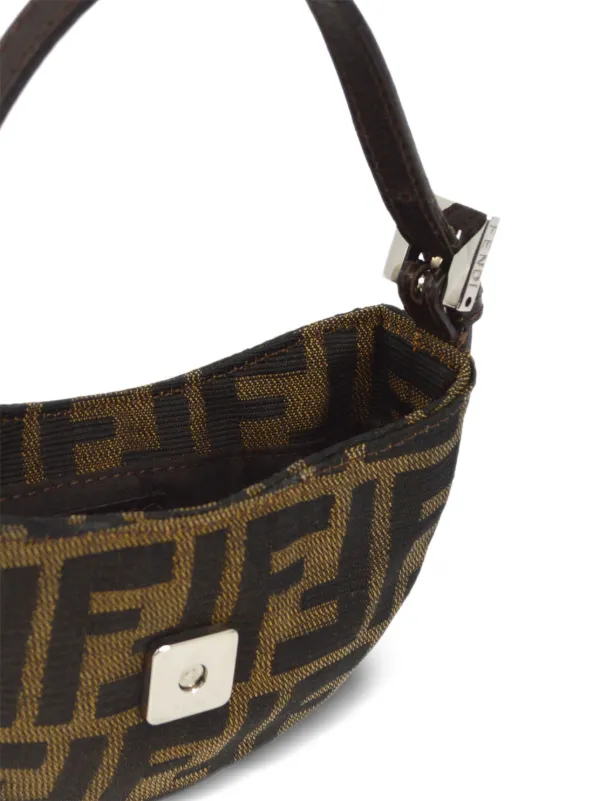 Fendi Pre-Owned Borsa a Spalla Con Motivo Zucca Anni '90-2000