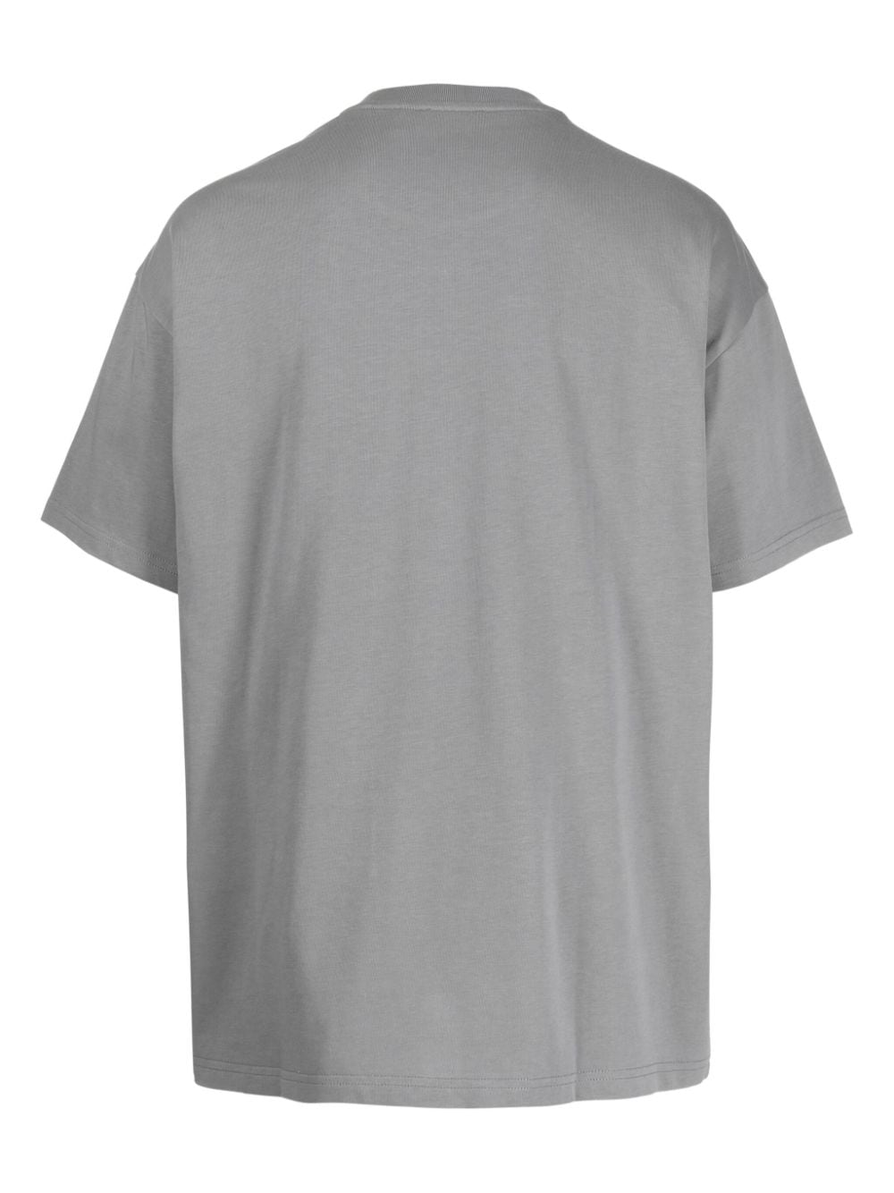 Shop Five Cm Graphic-print Cotton T-shirt In Grey