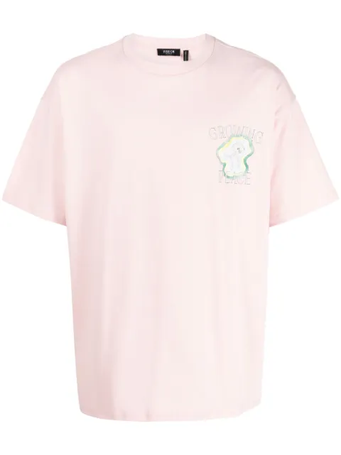 FIVE CM playera con estampado gráfico