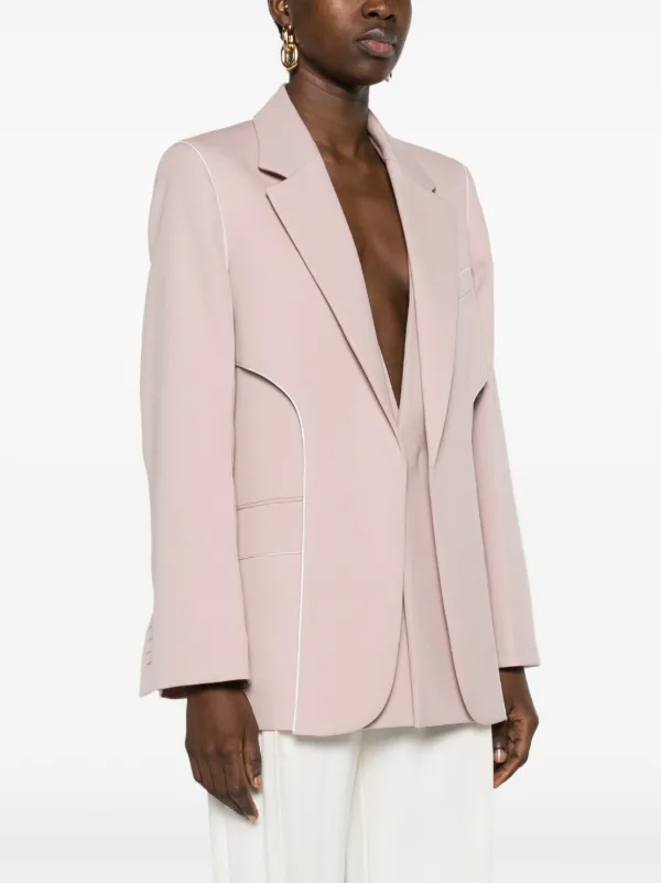 Victoria Beckham 23SS ジャケット ピンク系 Victoria Beckham Double Panel シングルジャケット | ピンク