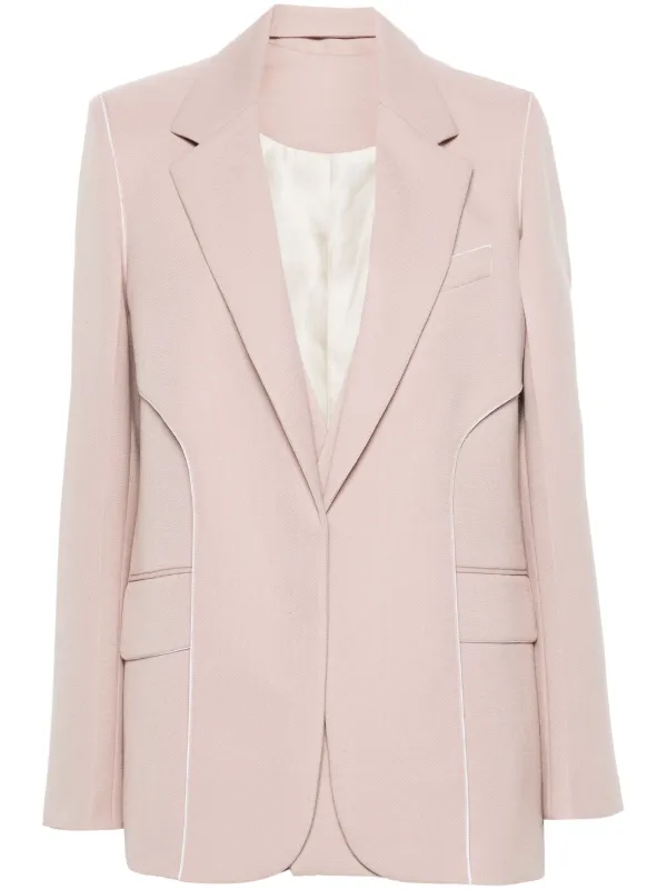 Victoria Beckham 23SS ジャケット ピンク系 Victoria Beckham Double Panel シングルジャケット | ピンク