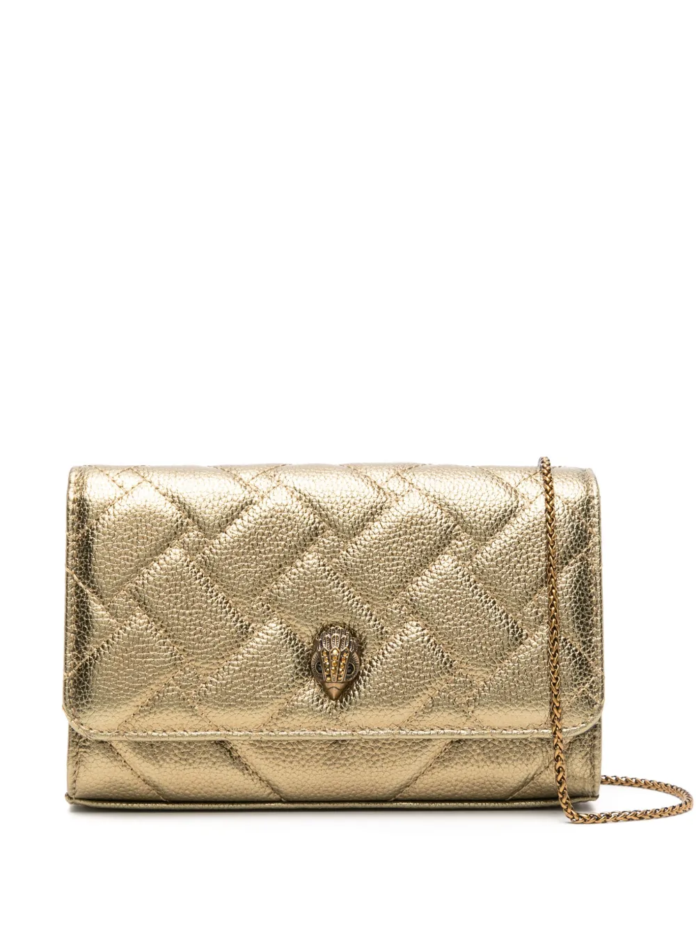 Kurt Geiger London Mini Kensington Leather Clutch Bag Farfetch 8435