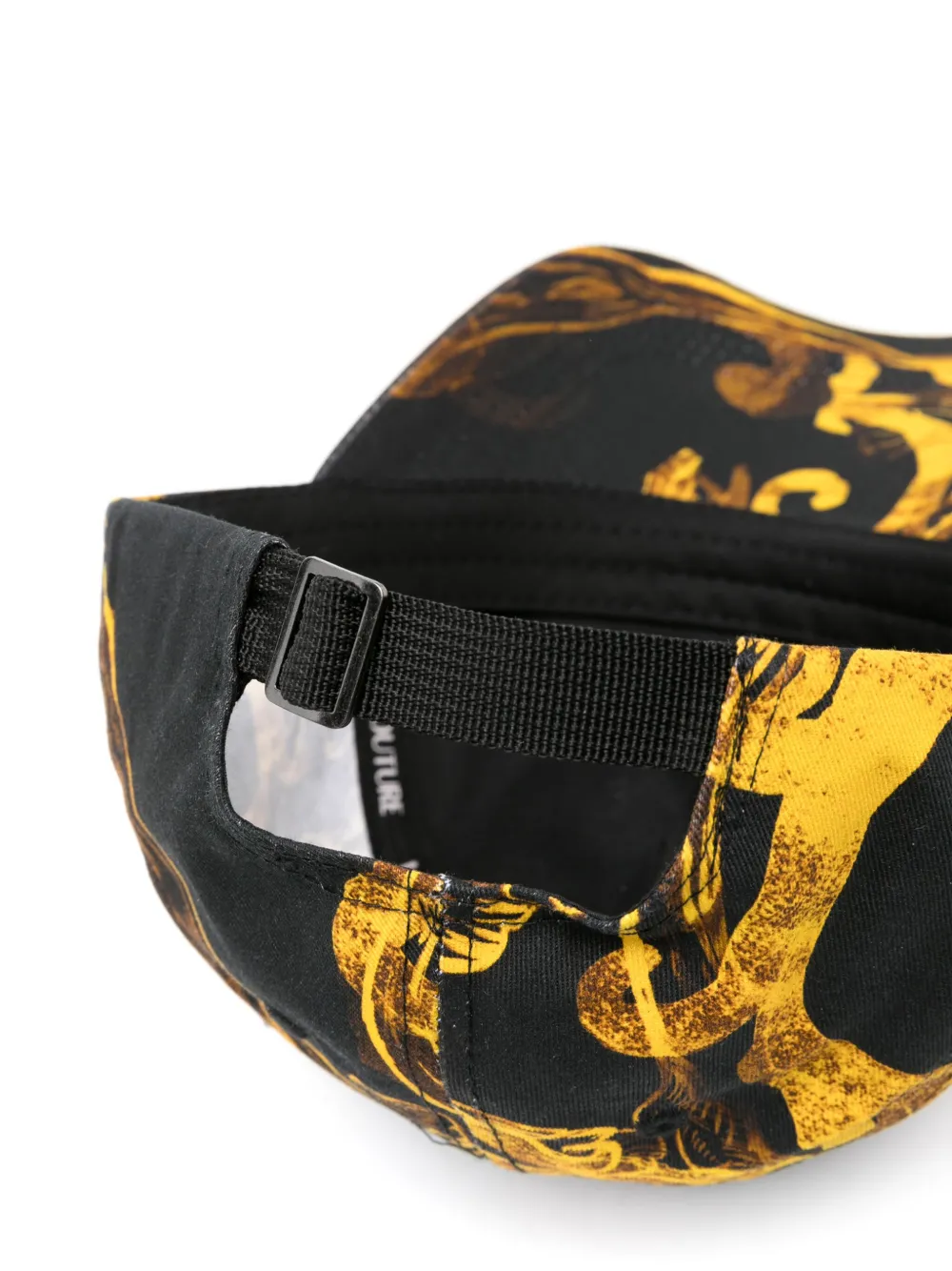 Versace Jeans Couture Katoenen pet met print - Zwart