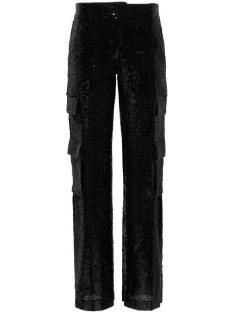 alice + olivia Hayes sequinned cargo pants