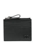 Valentino Garavani VLogo Signature leather cardholder - Black
