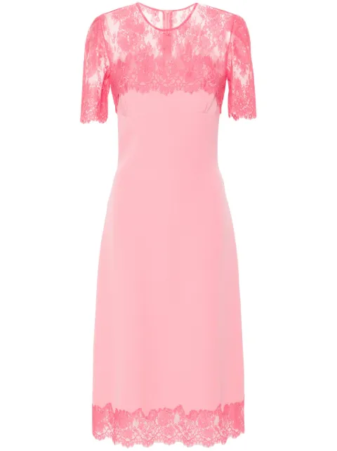 Ermanno Scervino floral-lace midi dress