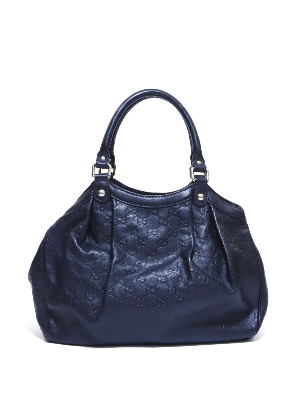 Gucci Pre-Owned Guccissima shopper met reliëf - Zwart