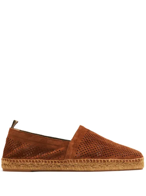 Castañer suede mesh espadrilles