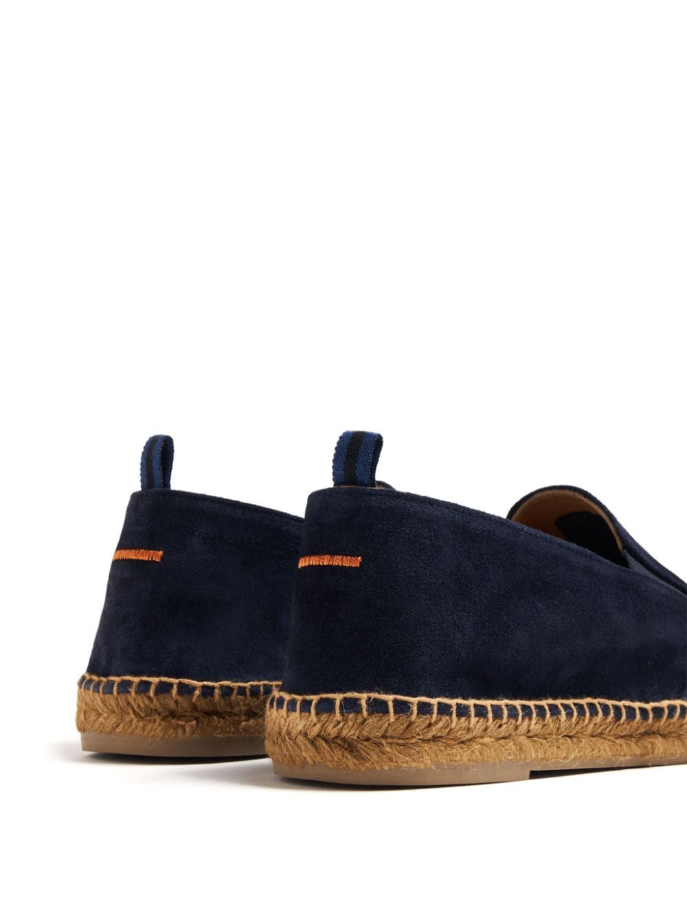 Shop Castaã±er Joel Suede Espadrilles In Blue