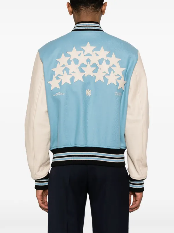 AMIRI star-patches Bomber Jacket - Farfetch