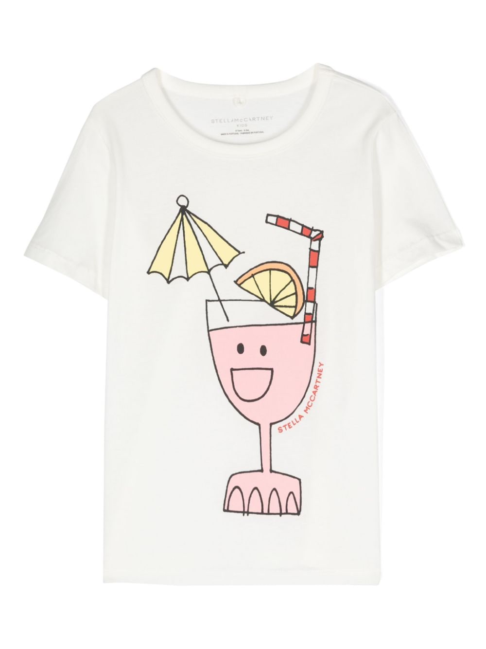 Stella Mccartney Logo-print T-shirt In Weiss