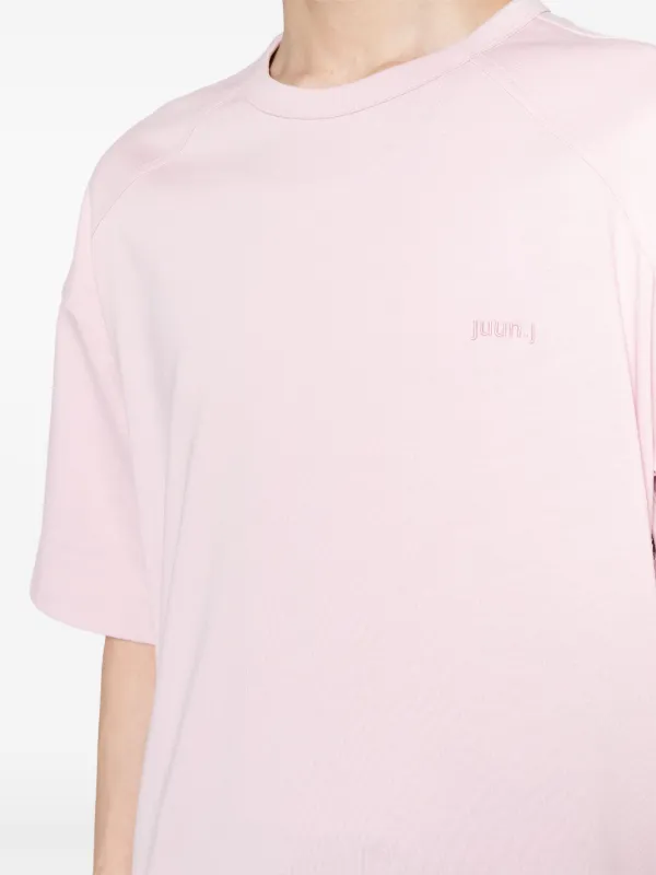Tシャツ・カットソー LAUGHER Puck and Run Bunny Pink 3D T-Shirt White TS70 80FEAEA1-8977-4B08-B716-