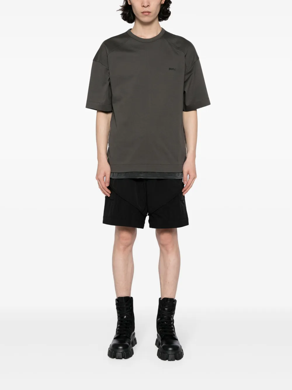 Juun.J wide-leg Drawstring Trousers | Black | FARFETCH TR