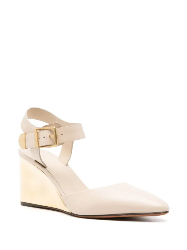 Chloe ankle 2024 strap pump