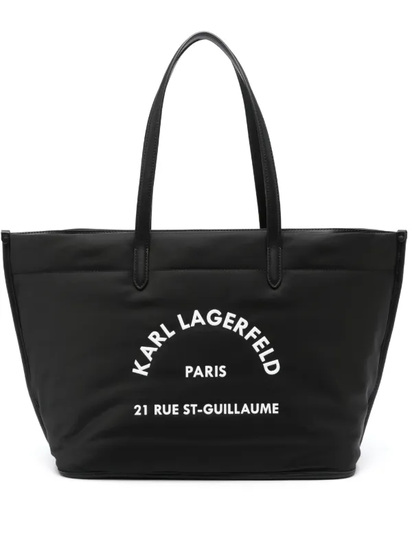 Karl Lagerfeld Bolso Shopper RSG Mediano Negro FARFETCH ES