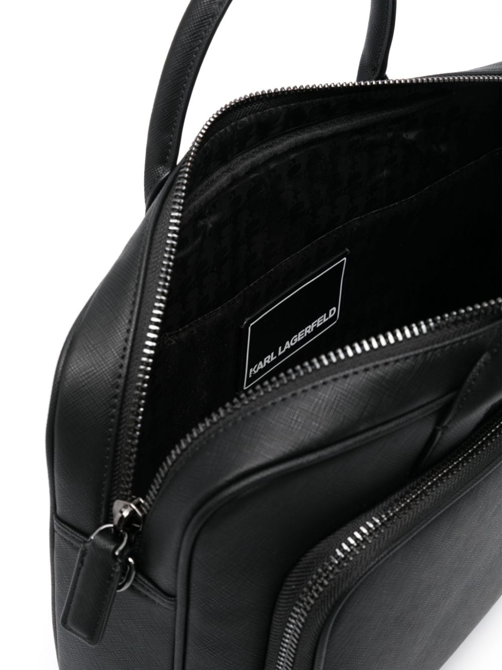 Shop Karl Lagerfeld K/ikonic 2.0 Briefcase In Black