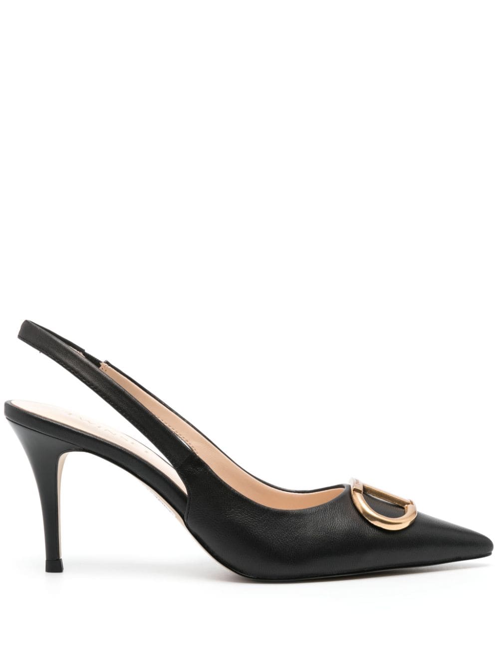 TWINSET Pumps met logoplakkaat Zwart