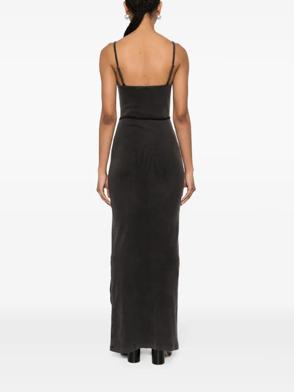 ottolinger cut out dress Ottolinger Yellow Cutout Maxi Dress Ottolinger