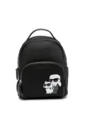 Karl Lagerfeld small K/Ikonik 2.0 backpack - Black