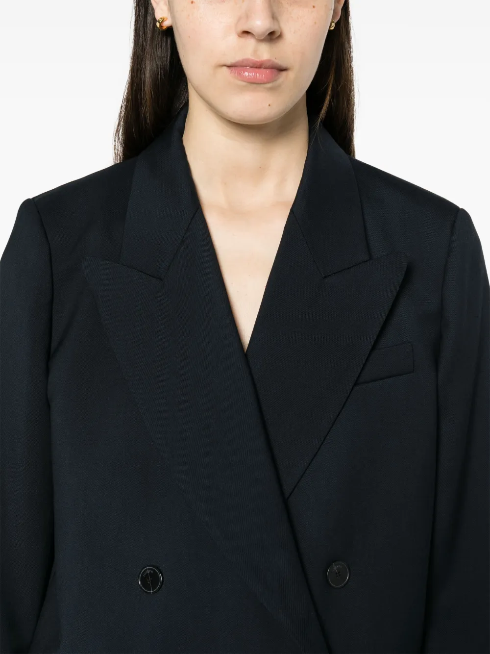 Joseph Jaden Virgin-wool Blazer In Blue