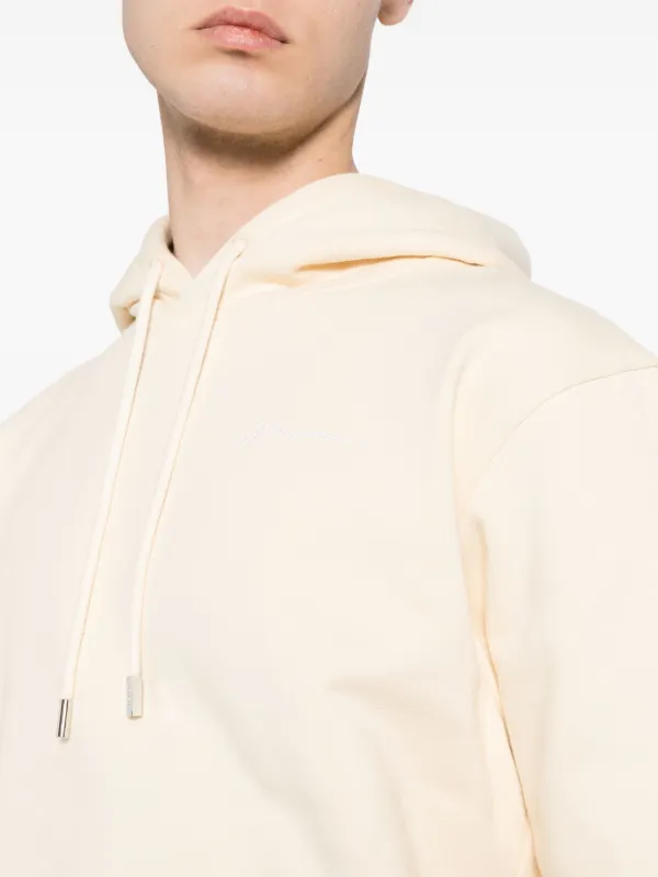 【Jacquemus】タイポロゴ パーカー Jacquemus ロゴ パーカー | ニュートラル | FARFETCH JP