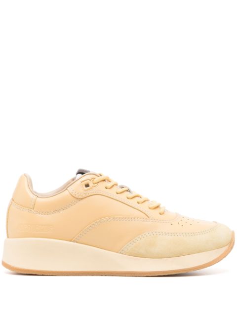 Jacquemus panelled lace-up sneakers Women