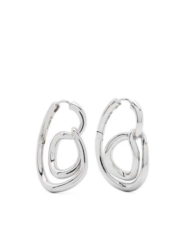Charlotte Chesnais Lasso ピアス | シルバートーン | FARFETCH JP