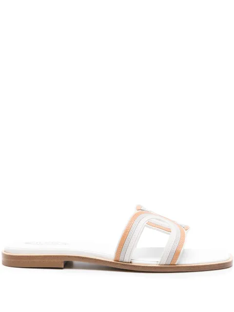 Tod's Kate leather slides