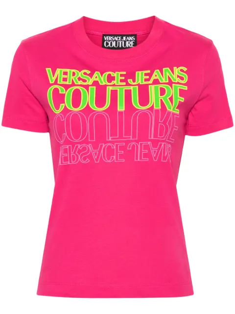 Versace Jeans Couture logo-print cotton T-shirt