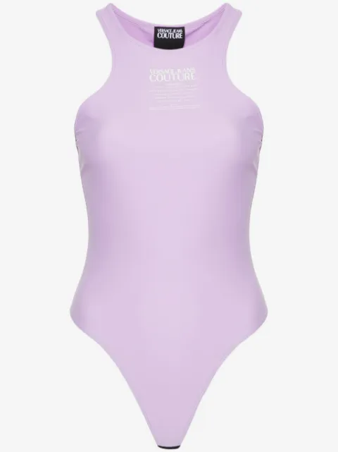 Versace Jeans Couture Warrant Logo bodysuit