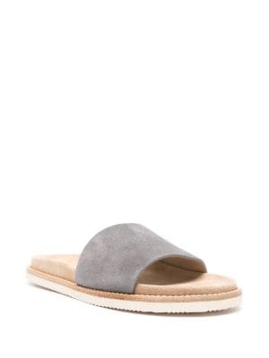 Brunello cucinelli discount mens flip flops