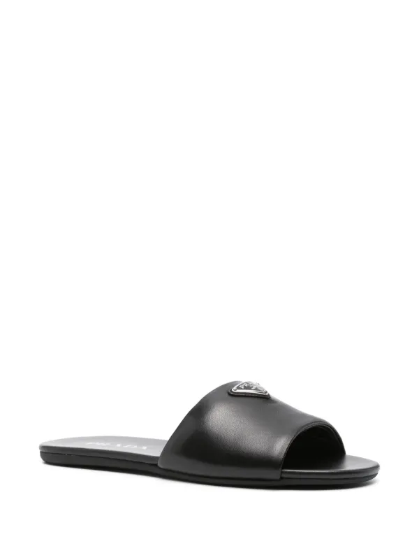Diana crystal-embellished flat sandals