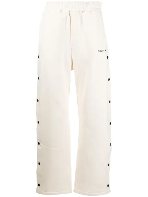 Buscemi pants con botón de cristal