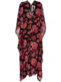 Maria Lucia Hohan Katy floral-print maxi dress - Black