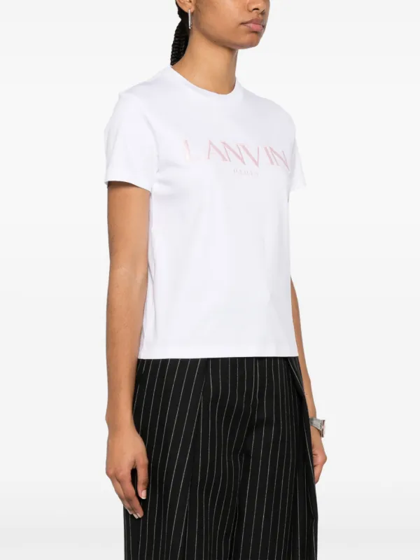 Lanvin ロゴ Tシャツ | ホワイト | FARFETCH JP