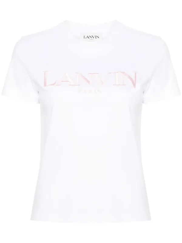 Lanvin ロゴ Tシャツ | ホワイト | FARFETCH JP
