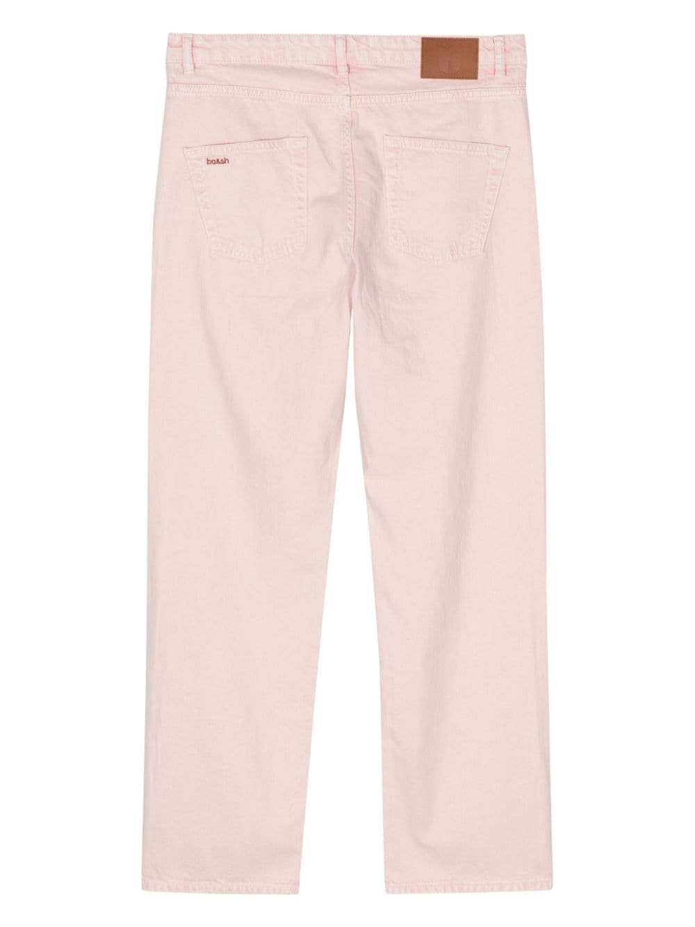 Shop Ba&sh Ferell Straight-leg Jeans In Pink