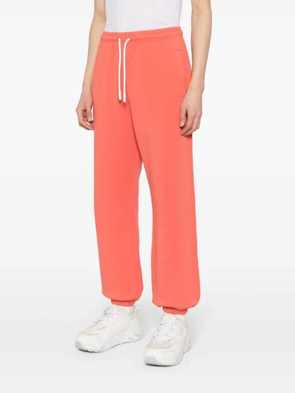 COUNTY OF MILAN logo-embroidered Cotton Track Pants Orange FARFETCH PH