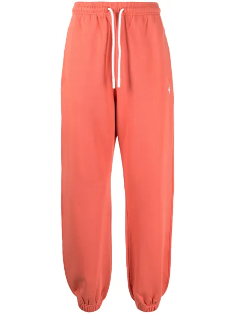 Marcelo Burlon County of Milan pants con logo bordado