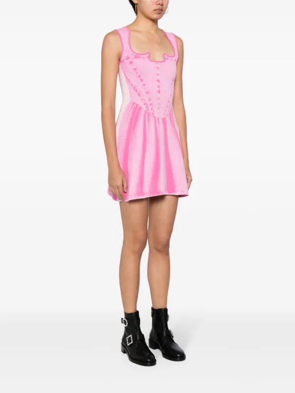 PH5 Poppy trompe-l'oeil Mini Dress | Pink | FARFETCH PH