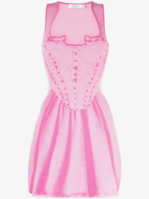 PH5 vestido corto Poppy en trompe-l'oeil