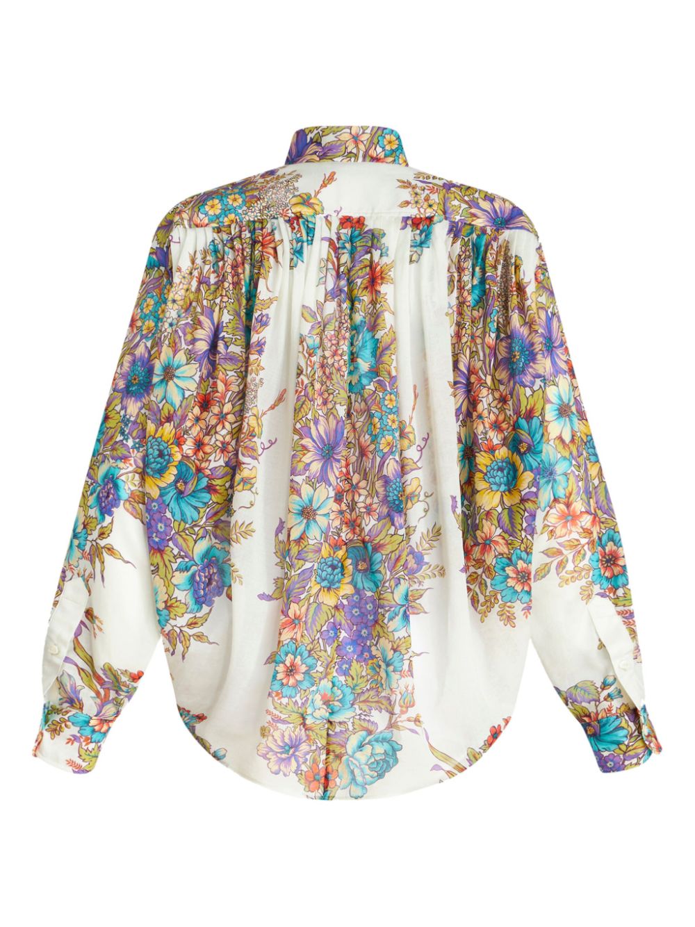 ETRO floral-print cotton blouse Women