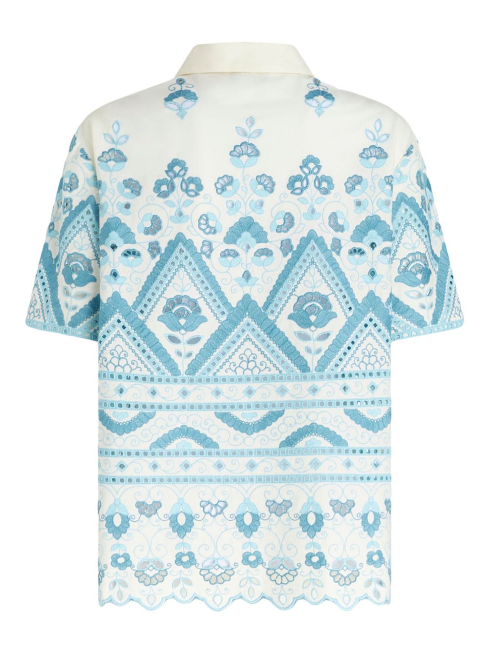 ETRO broderie-anglaise cotton shirt Women