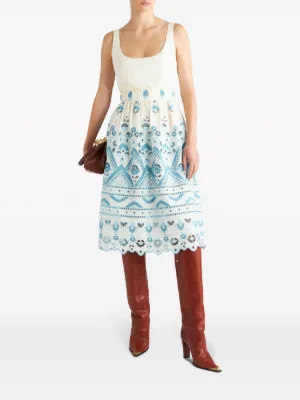 Comme Des Garçons Girl polka-dot Dress | Blue | FARFETCH