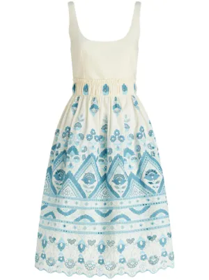 Comme Des Garçons Girl polka-dot Dress | Blue | FARFETCH