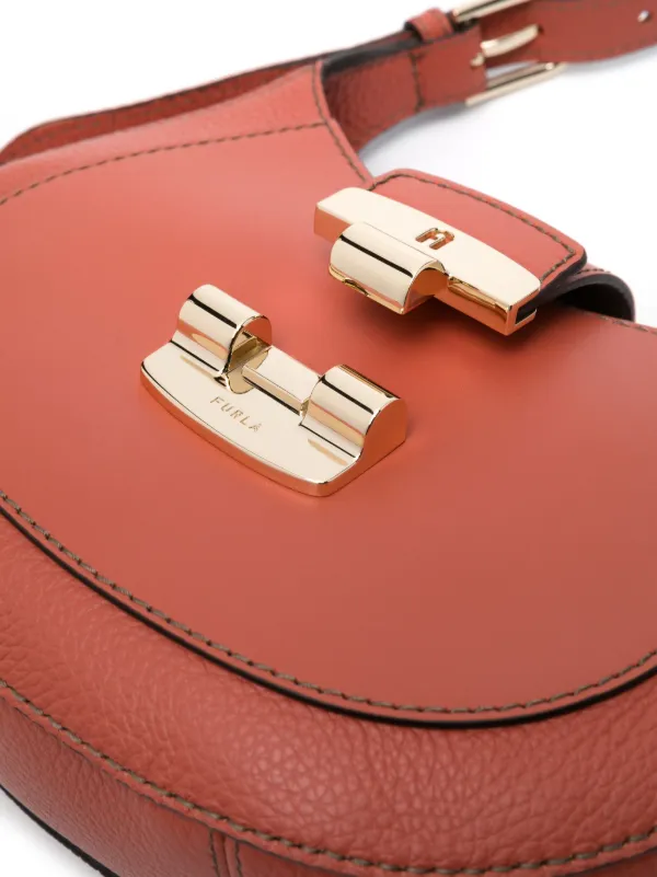 上品コーデはコレで安心！ | ショルダーバッグ 2 Club Furla オレンジ JP FARFETCH | バッグ