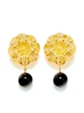 DESTREE Sonia Daisy earrings - Black