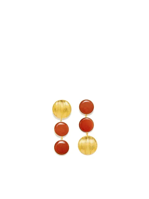 DESTREE Sonia double-stone earrings