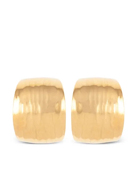 Susan Caplan Vintage 1980s Napier hoop clip-on earrings